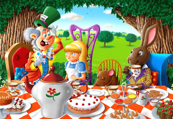 The Mad Hatter's Tea Party (Alice in Wonderland)