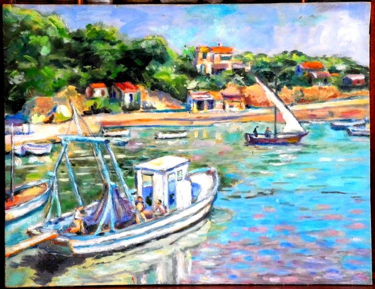 PORTICCIOLO A GIENS ( PROVENZA)