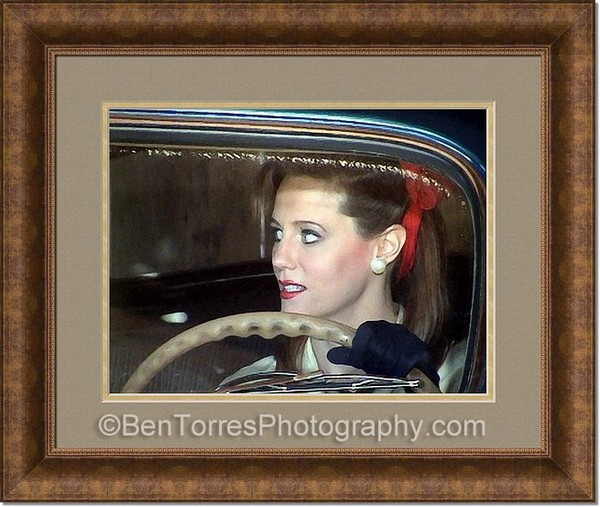 Vintage - Woman Driver