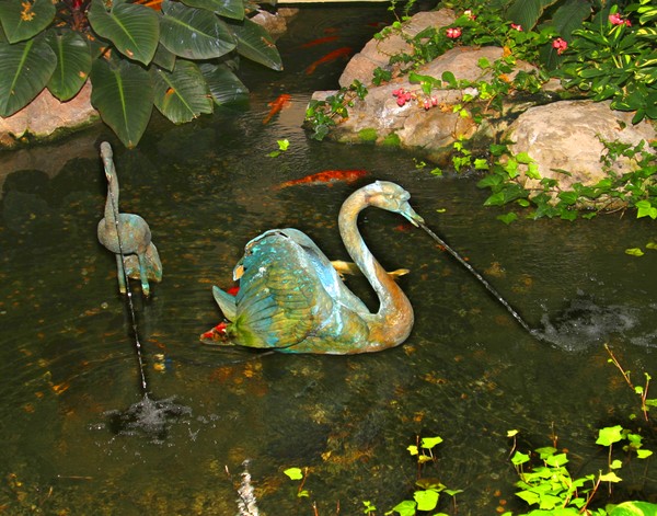 Koi Pond and Fountains, ne1006