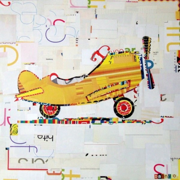 Childrens Yellow Airplane