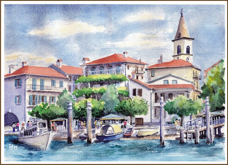 Along the shore of Stresa