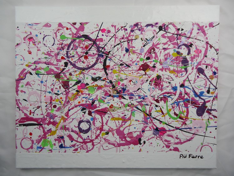 Pink Bubbles 012