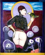 Lady with Bird