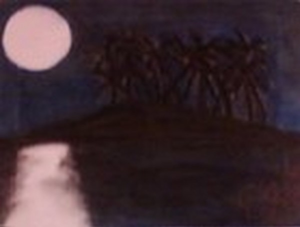 Moonlight over Island