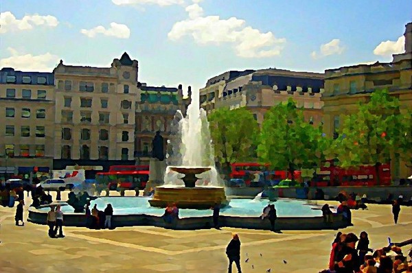 TRAFALGAR SQUARE LONDON