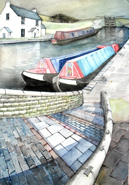 Two working boats
