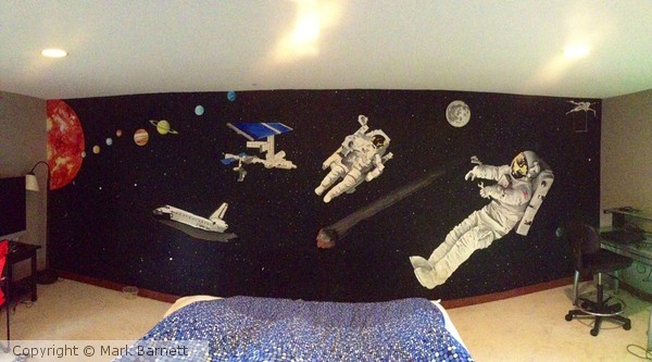 Space Room Mural