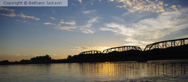 Old Milwaukee Bridge at Sunset