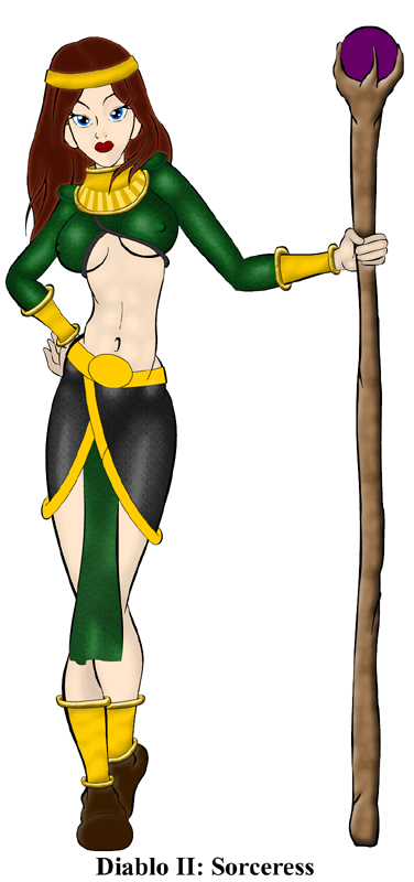 Diablo 2 sorceress