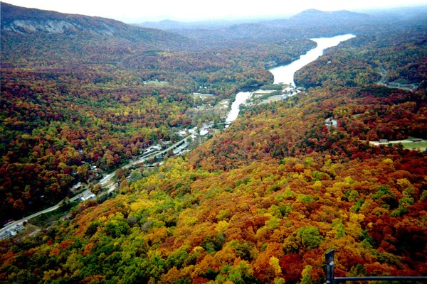 Overlooking Lake Lure