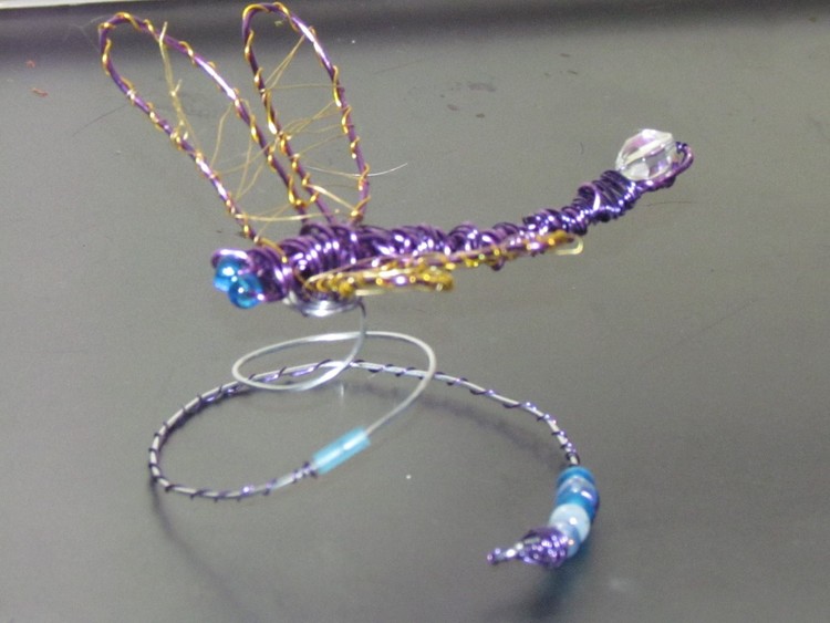 Wire dragonfly