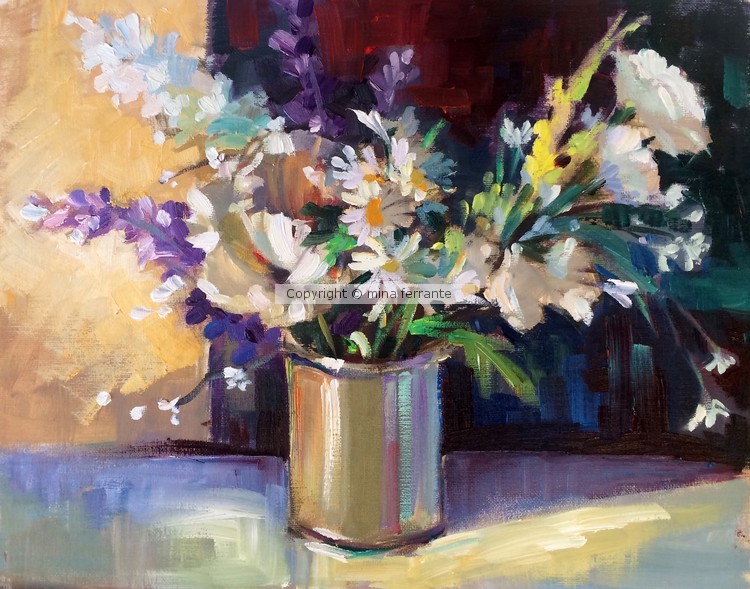 June Flowers by mina ferrante ArtWanted