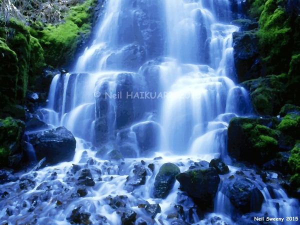 Beautiful waterfall 1