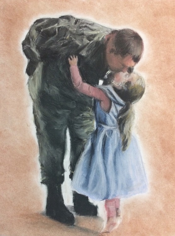 Welcome home daddy