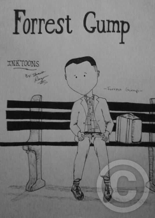 INKTOONS of Forrest Gump