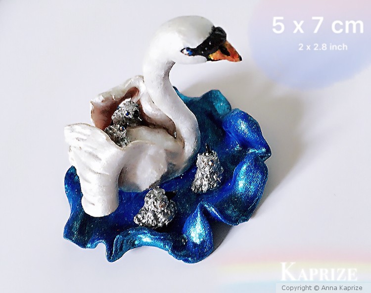 “Parental Love” - swan family