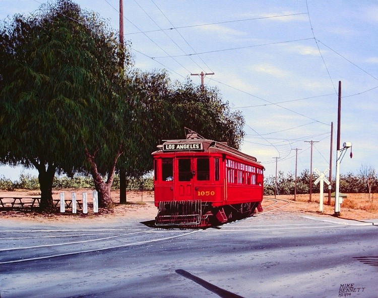 Los Angeles Trolley #1050
