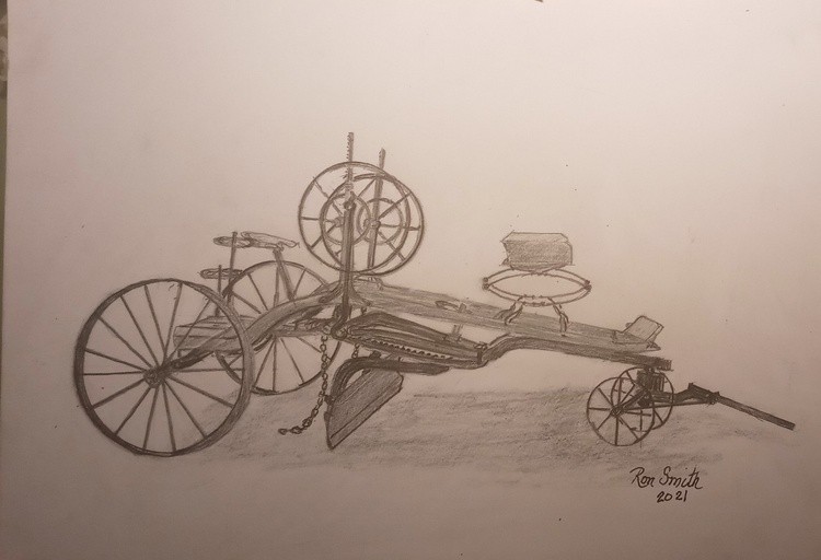 Horse drawn grader