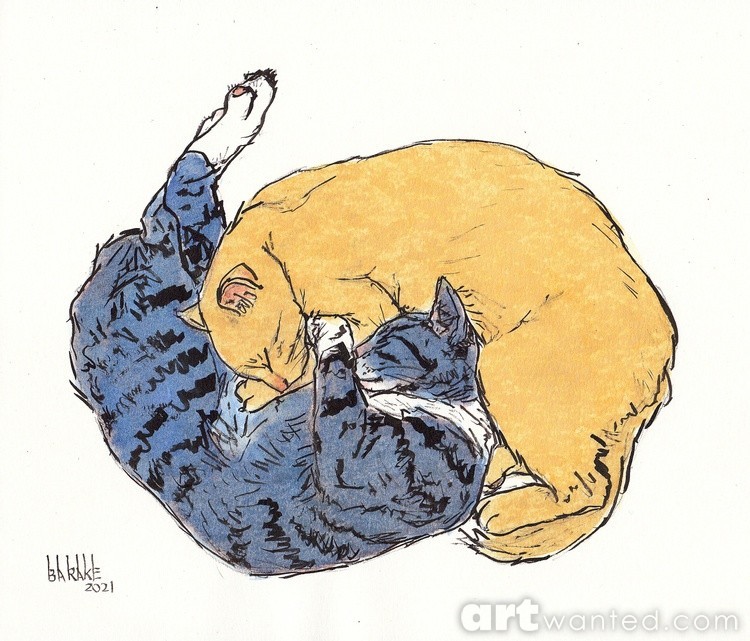 Tom & Cléo embracing
