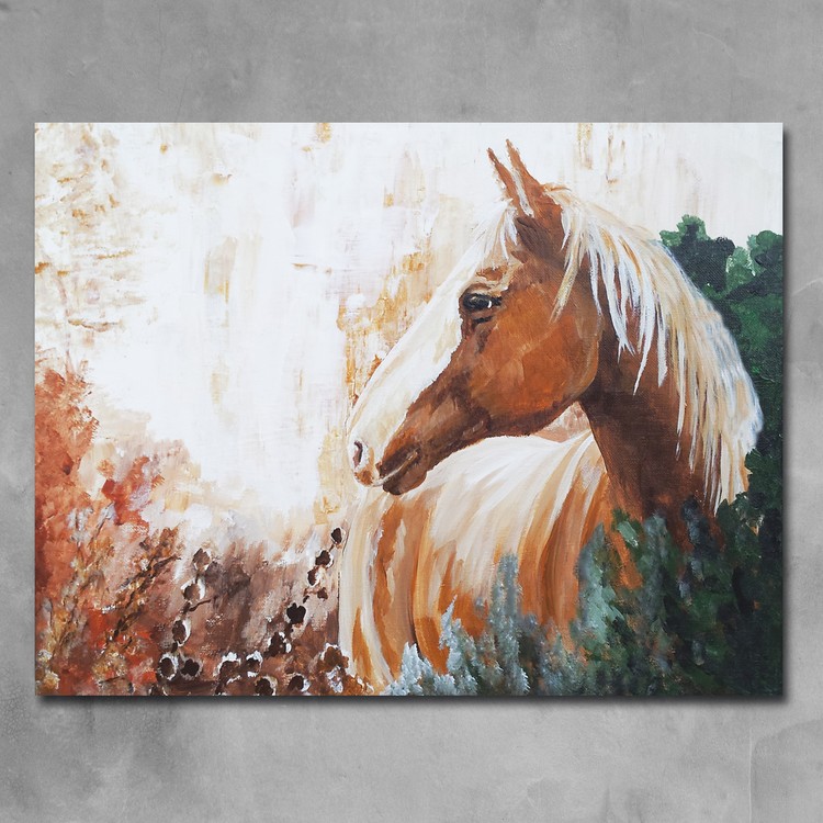 Chestnut-horse