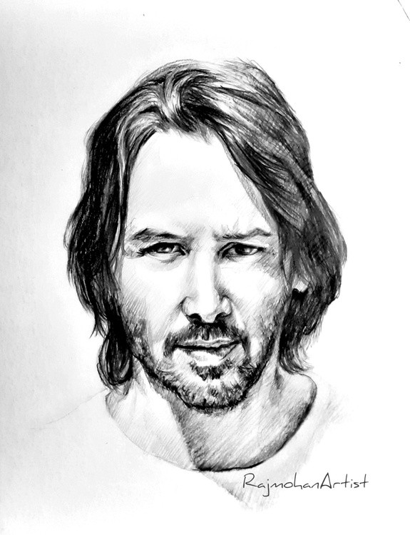 Keanu Reeves Actor portrait