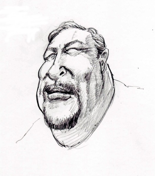 Pastor Rick Warren- sketch