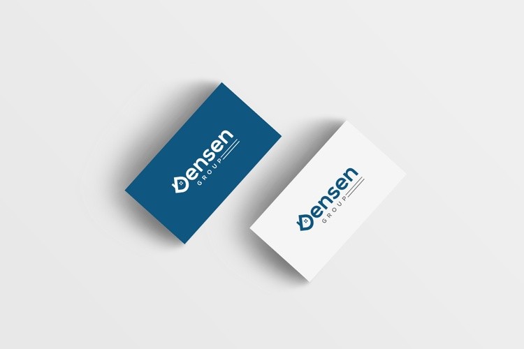 business card logo