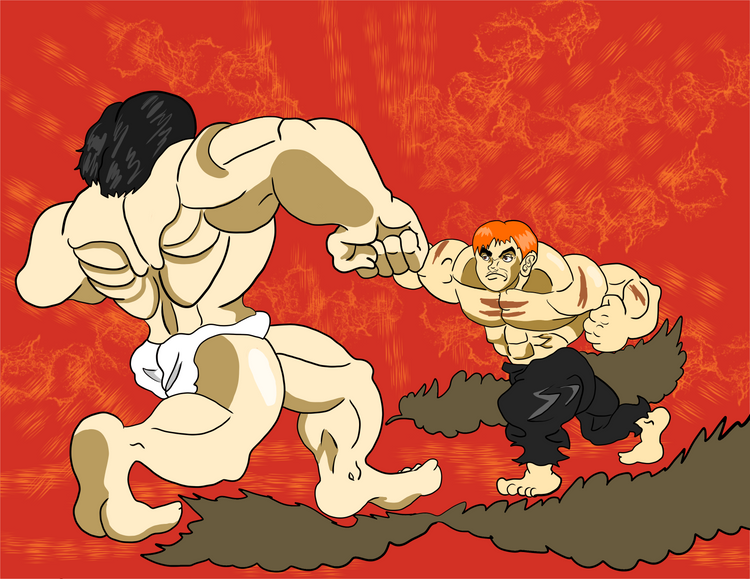 Baki Vs Hanayama