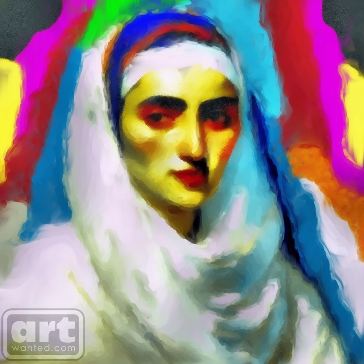 Algerian lady portrait