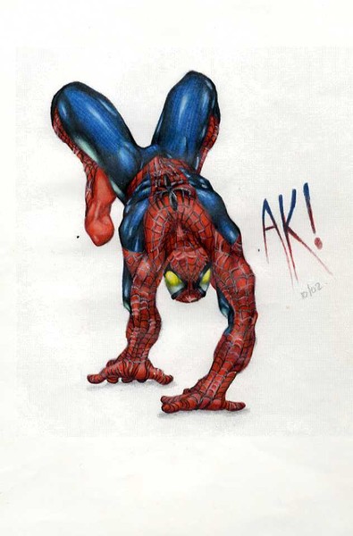 Spidey Sketch 3