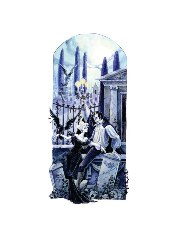 cemetery couple