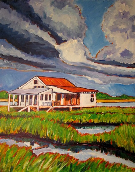 Dark Skies Over LaFouche Parish, Louisiana