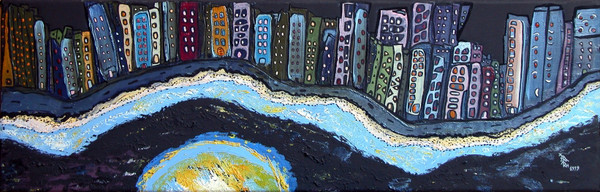 New York 20x60cm