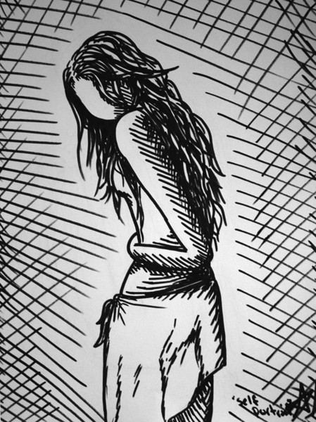 abstractish self portrait