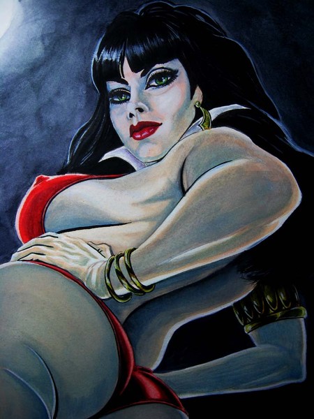 Vampirella Finished Commission