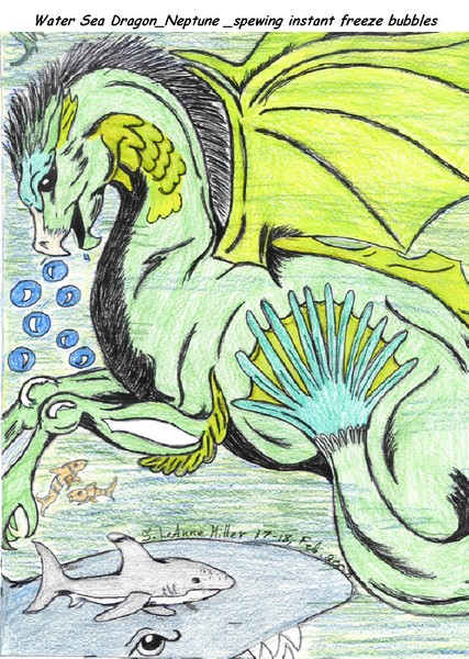 Water Sea Dragon Neptune