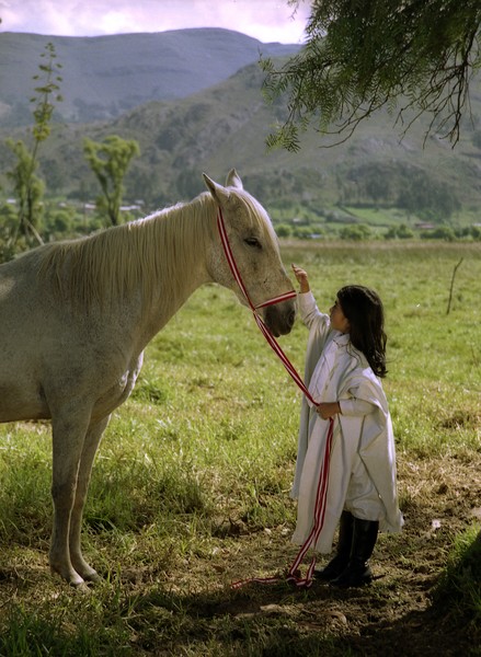 Ruth with Horse, Cajamarca, Peru