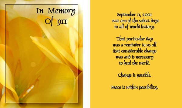Tribute For 911
