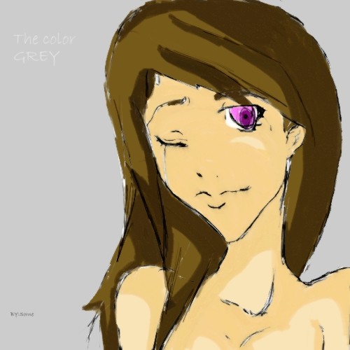 The color grey