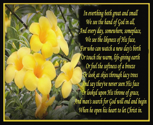 In Christ...