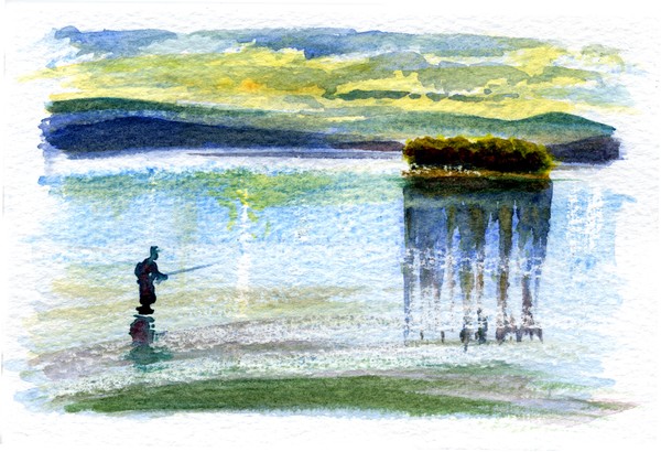 Fly fisherman