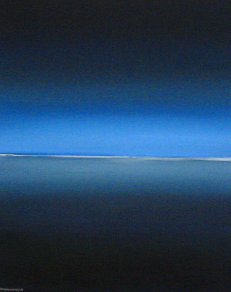 blue skyline