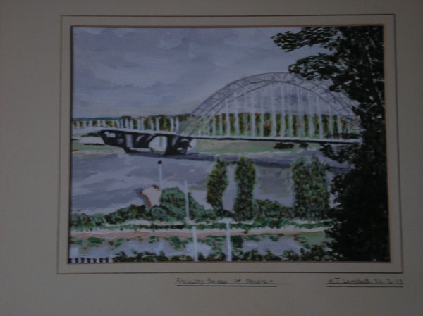 Railway Bidge at Arnhem Holland.