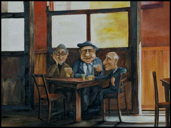 'Enjoying A Pint'