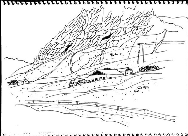 iceland sketches