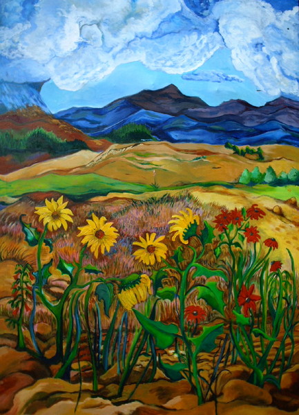 Late Summer North of Capitan New Mexico