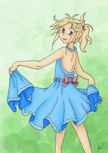 Blue Ballerina