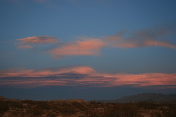 Tuesday Evening Looking East