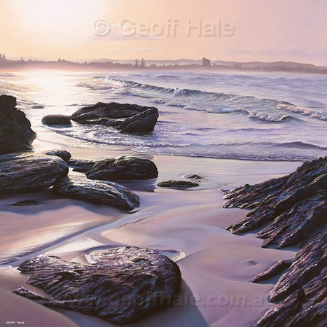 Sunset From Currumbin Rock